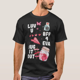 Fantastisch Valentijnsdag Cute VDay Pajama Best T-shirt
