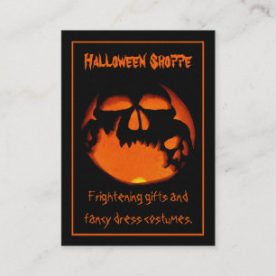 Fantastisch Vampire Skulls Silhouette Halloween St Visitekaartje