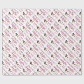 Fantastisch van 100 jaar oud cadeaupapier (Vlak)