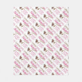 Fantastisch van 100 jaar oud fleece deken (Voorkant)