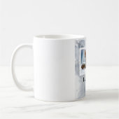 Fantastisch van je vader Aangepaste Grijze Kat Fot Koffiemok (Links)