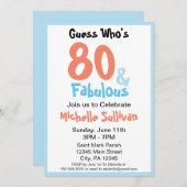 Fantastisch verjaardagsfeestje uitnodiging (Voorkant / Achterkant)