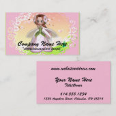Fantastisch Visitekaartje : Cherry Blossom Fairy 3 (Voorkant / Achterkant)