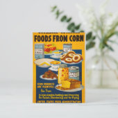 Fantastisch - voedzame voedingsmiddelen uit maïs briefkaart (Staand voorkant)