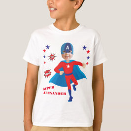 Fantastisch VS superheld Boy Birthday Tremendous T-shirt
