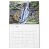 Fantastisch waterval Wall Agenda Kalender (Mar 2026)