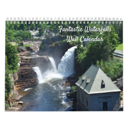 Fantastisch waterval Wall Agenda Kalender