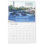 Fantastisch waterval Wall Agenda Kalender (Jan 2026)