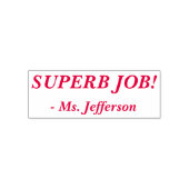 "FANTASTISCH WERK!" Het sorteren Rubberzegel Zelfinktende Stempel (Design)