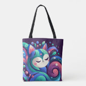 fantastisch wezen tote bag (Achterkant)