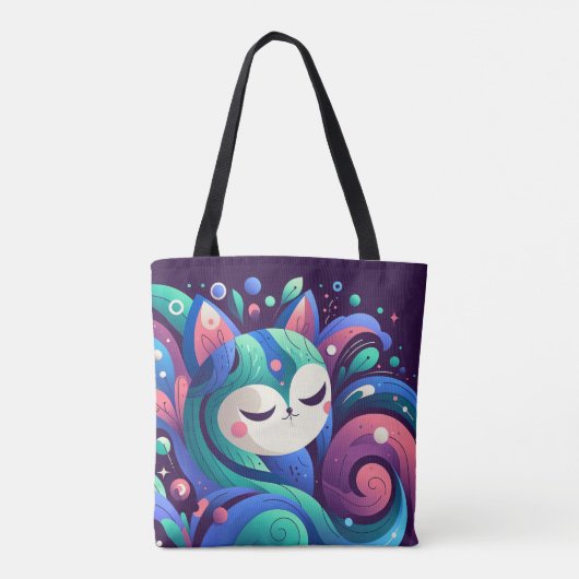fantastisch wezen tote bag (Achterkant)