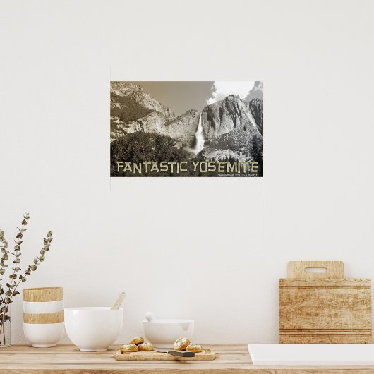 Fantastisch Yosemite-Poster! Poster (Keuken)