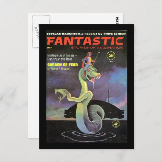 Fantastische 05_Pulp Art Briefkaart (Voorkant / Achterkant)