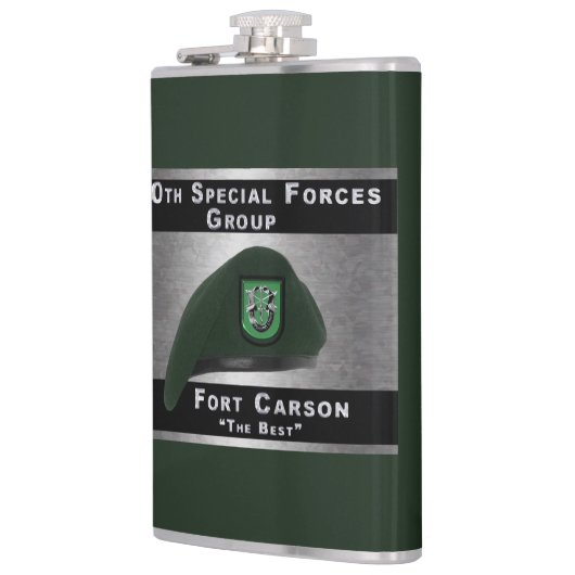 Fantastische 10e speciale groep van de strijdkrach heupfles (Links)