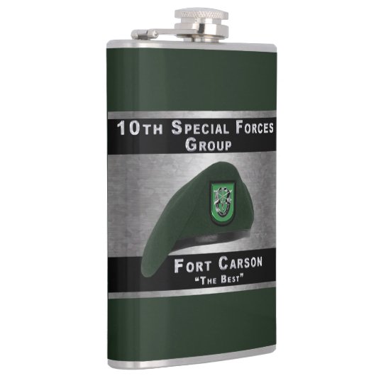 Fantastische 10e speciale groep van de strijdkrach heupfles (Rechts)