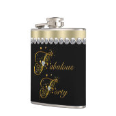 Fantastische 40-jarige verjaardag heupfles (Links)