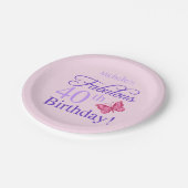 Fantastische 40e verjaardag voor vrouwen papieren bordje (Gekanteld)