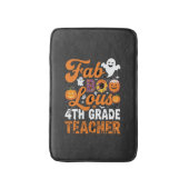 Fantastische 4e klas leraar Halloween Badmat (Voorkant Verticaal)