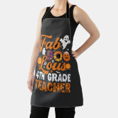 Fantastische 4e klas leraar Halloween Schort (Insitu)