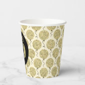 Fantastische 50 gouden verjaardag papieren bekers (Achterkant)