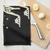 FANTASTISCHE 50E ZILVEREN SCHOENENKONINGIN THEEDOEK (Quarter Fold)