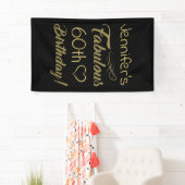 Fantastische 60e verjaardag voor vrouwen spandoek (Insitu)
