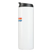 Fantastische '85 Retro Stripe Thermosbeker (Geroteerd rechts)