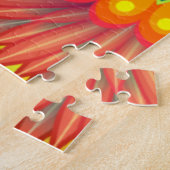 Fantastische Abstracte bloemen uitdagende cadeautj Legpuzzel (Zijkant)