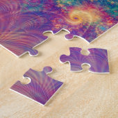Fantastische Abstracte Fractale Wervelende Kunst Legpuzzel (Zijkant)