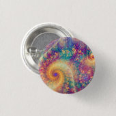 Fantastische Abstracte Fractale Wervelingskunst Ronde Button 3,2 Cm (Voorkant /achterkant)