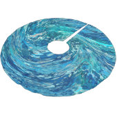 Fantastische Abstracte golf Kerstboom Rok (Gekanteld)