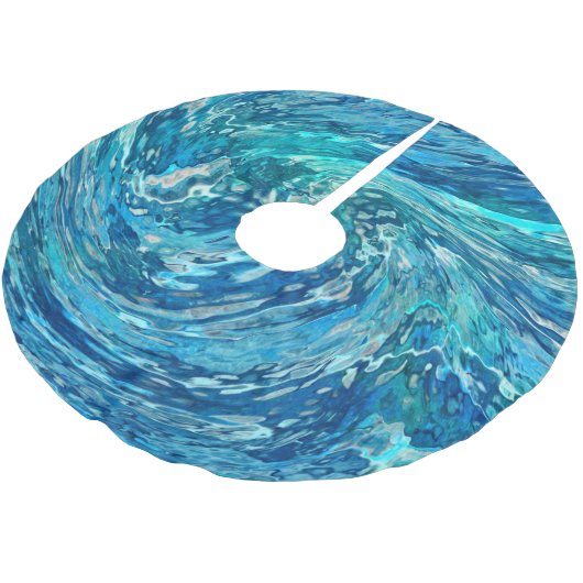 Fantastische Abstracte golf Kerstboom Rok (Gekanteld)