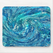 Fantastische abstracte golf muismat (Voorkant)