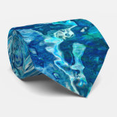 Fantastische abstracte golf stropdas (Opgerold)