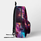 Fantastische Abstracte ruimte 1 Bedrukte Rugzak (Links)
