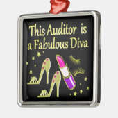 FANTASTISCHE ADVOCAAT DIVA DESIGN METALEN ORNAMENT (Links)