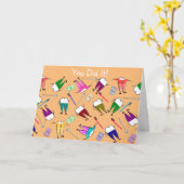 Fantastische Afstuderen-creditcard Kaart (Gele Bloem)