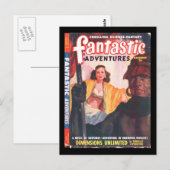 Fantastische avonturen 48-11_Pulp Art Briefkaart (Voorkant / Achterkant)