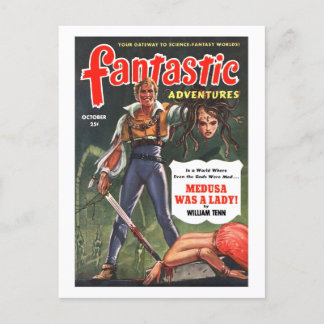 Fantastische avonturen (okt, 1951) briefkaart