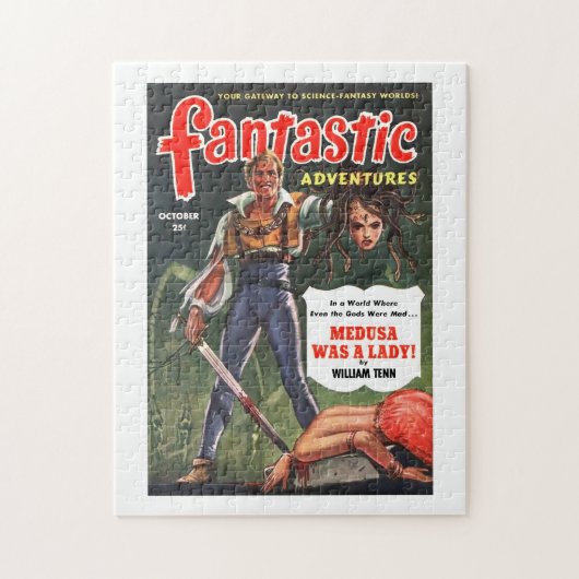 Fantastische avonturen (okt, 1951) legpuzzel (Verticaal)