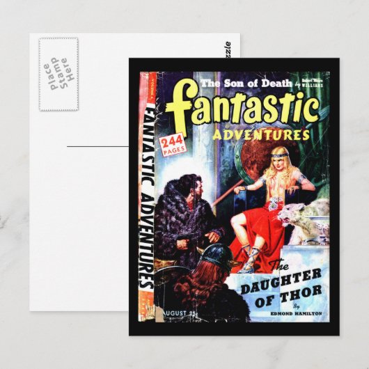 Fantastische Avonturen v04 n08 Briefkaart (Voorkant / Achterkant)