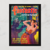 Fantastische avonturen v04 n12 (dec 1942)_Pulp Art Briefkaart (Voorkant)