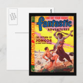 Fantastische avonturen v06 n02 (apr 1944)_Pulp Art Briefkaart (Voorkant / Achterkant)