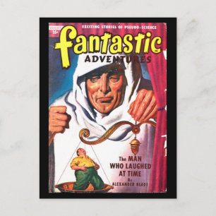 Fantastische avonturen v11 n08 (aug 1949)_Pulp Art Briefkaart