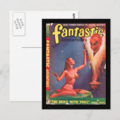 Fantastische avonturen v12 n08 (aug 1950)_Pulp Art Briefkaart (Voorkant / Achterkant)