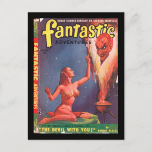 Fantastische avonturen v12 n08 (aug 1950)_Pulp Art Briefkaart