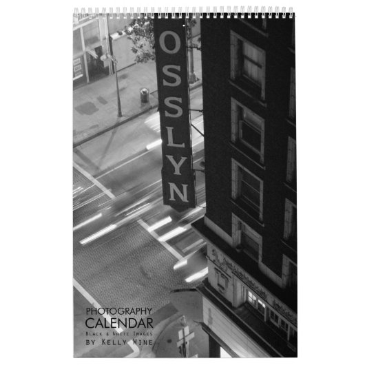 Fantastische B&W-fotokalender - Kelly Wine Kalender (Hoes)