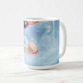 Fantastische baby en ooievaar koffiemok (Voorkant rechts)