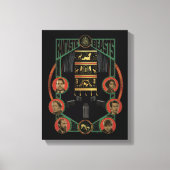 Fantastische balkruimte van vereiste grafisch canvas afdruk (Voorkant)