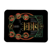 Fantastische balkruimte van vereiste grafisch magneet (Horizontaal)